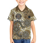 Personalised NAIDOC Week 50 Years Deadly Always Hawaiian Shirt Brown Aboriginal Artwork Dot Painting