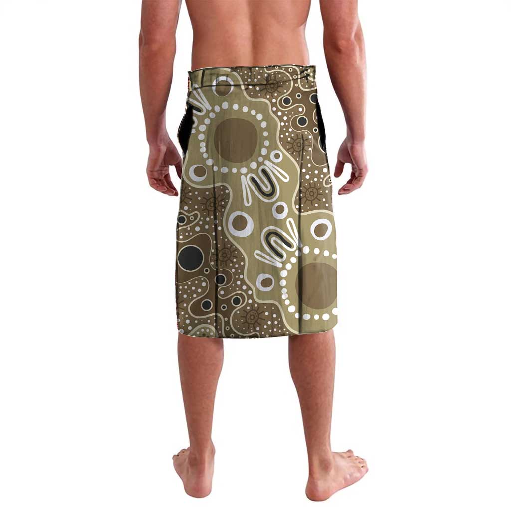 Personalised NAIDOC Week 50 Years Deadly Always Lavalava Brown Aboriginal Artwork Dot Painting