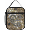 Personalised NAIDOC Week 50 Years Deadly Always Lunch Bag Brown Aboriginal Artwork Dot Painting