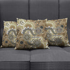 Personalised NAIDOC Week 50 Years Deadly Always Pillow Cover Brown Aboriginal Artwork Dot Painting