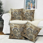 Personalised NAIDOC Week 50 Years Deadly Always Pillow Cover Brown Aboriginal Artwork Dot Painting