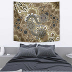 Personalised NAIDOC Week 50 Years Deadly Always Tapestry Brown Aboriginal Artwork Dot Painting
