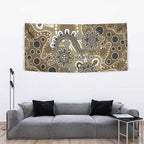 Personalised NAIDOC Week 50 Years Deadly Always Tapestry Brown Aboriginal Artwork Dot Painting