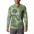Personalised NAIDOC Week 50 Years Deadly Always Button Sweatshirt Green Aboriginal Artwork Dot Painting