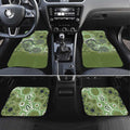 Personalised NAIDOC Week 50 Years Deadly Always Car Mats Green Aboriginal Artwork Dot Painting