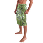 Personalised NAIDOC Week 50 Years Deadly Always Lavalava Green Aboriginal Artwork Dot Painting