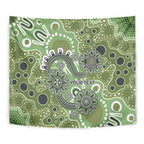 Personalised NAIDOC Week 50 Years Deadly Always Tapestry Green Aboriginal Artwork Dot Painting