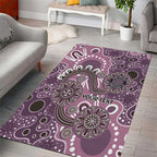 Personalised NAIDOC Week 50 Years Deadly Always Area Rug Pink Aboriginal Artwork Dot Painting