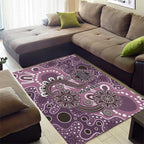 Personalised NAIDOC Week 50 Years Deadly Always Area Rug Pink Aboriginal Artwork Dot Painting
