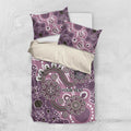 Personalised NAIDOC Week 50 Years Deadly Always Bedding Set Pink Aboriginal Artwork Dot Painting