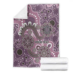 Personalised NAIDOC Week 50 Years Deadly Always Blanket Pink Aboriginal Artwork Dot Painting