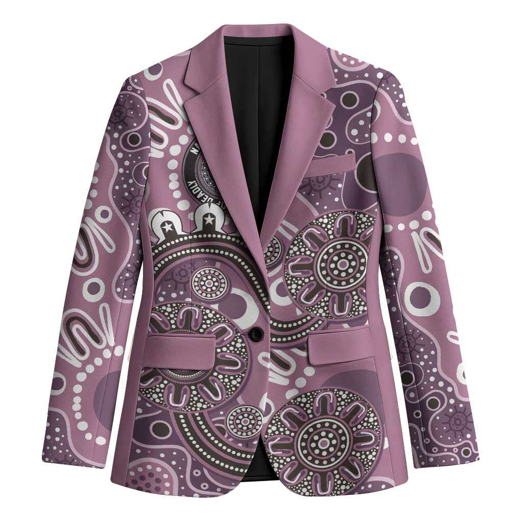Personalised NAIDOC Week 50 Years Deadly Always Blazer Pink Aboriginal Artwork Dot Painting