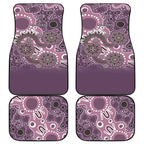 Personalised NAIDOC Week 50 Years Deadly Always Car Mats Pink Aboriginal Artwork Dot Painting