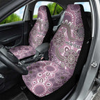 Personalised NAIDOC Week 50 Years Deadly Always Car Seat Cover Pink Aboriginal Artwork Dot Painting