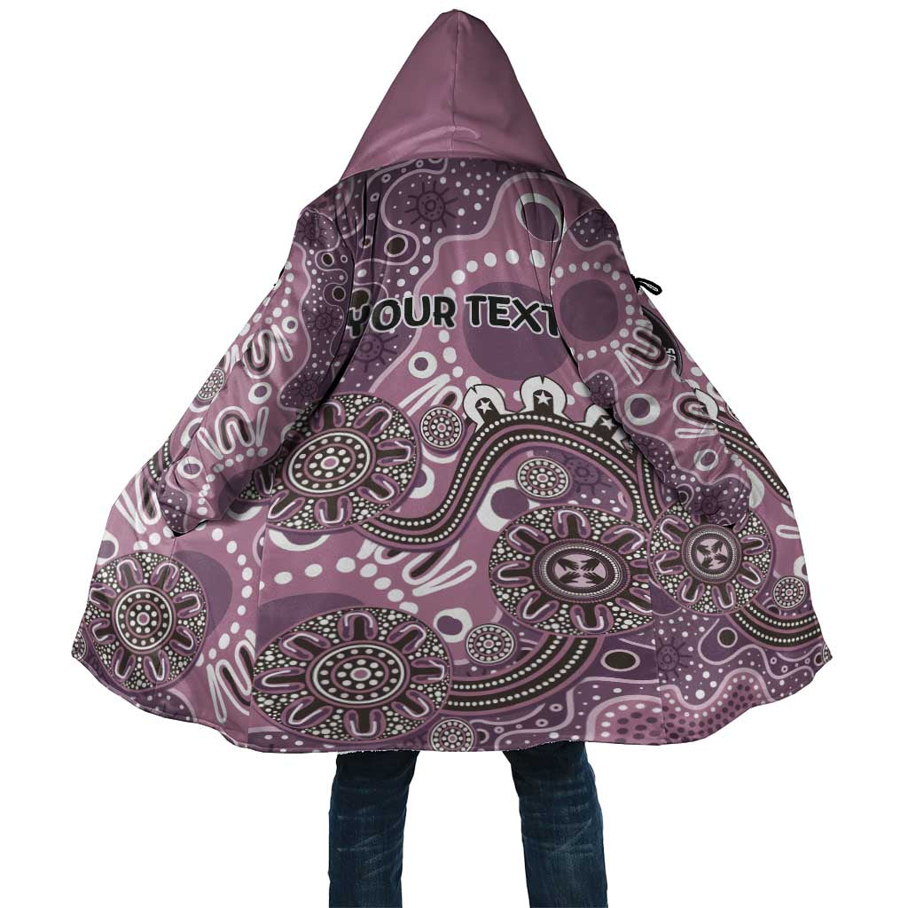 Personalised NAIDOC Week 50 Years Deadly Always Cloak Pink Aboriginal Artwork Dot Painting