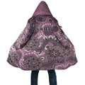 Personalised NAIDOC Week 50 Years Deadly Always Cloak Pink Aboriginal Artwork Dot Painting