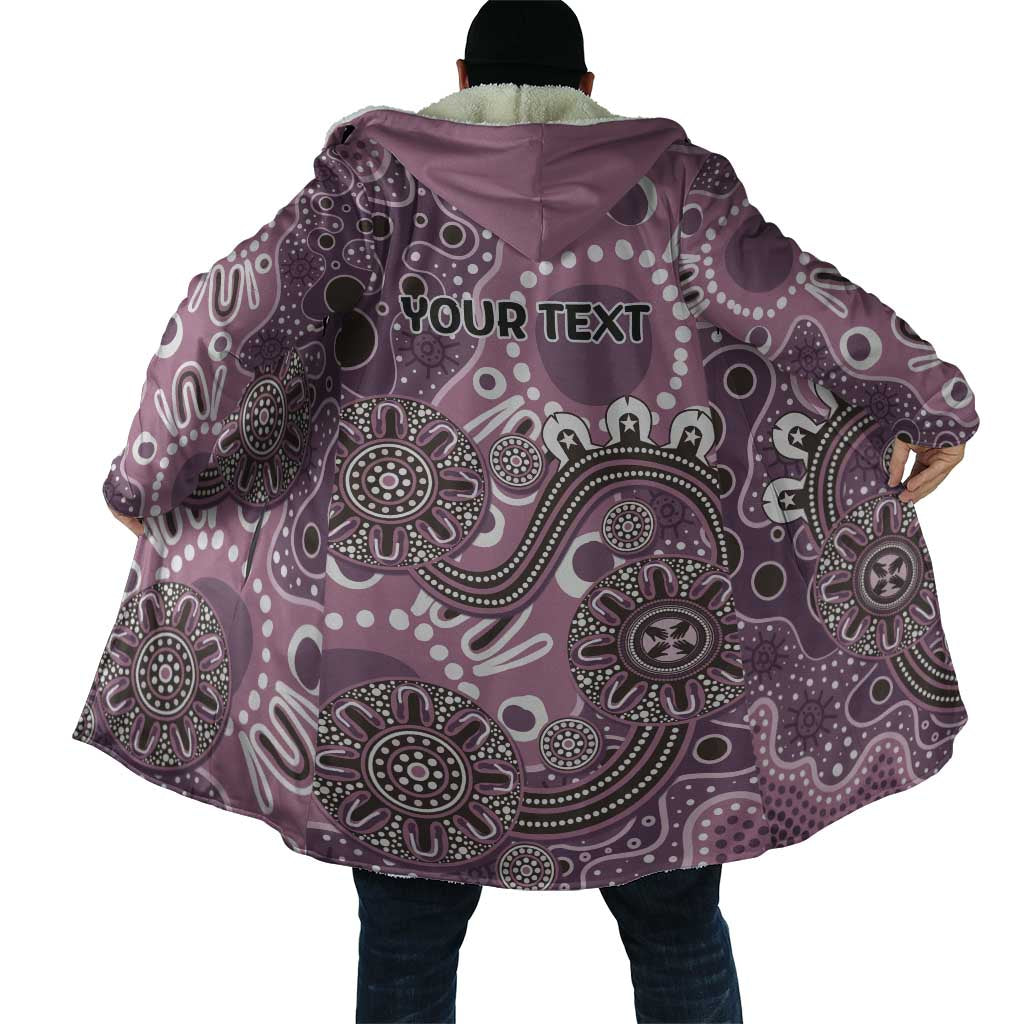 Personalised NAIDOC Week 50 Years Deadly Always Cloak Pink Aboriginal Artwork Dot Painting