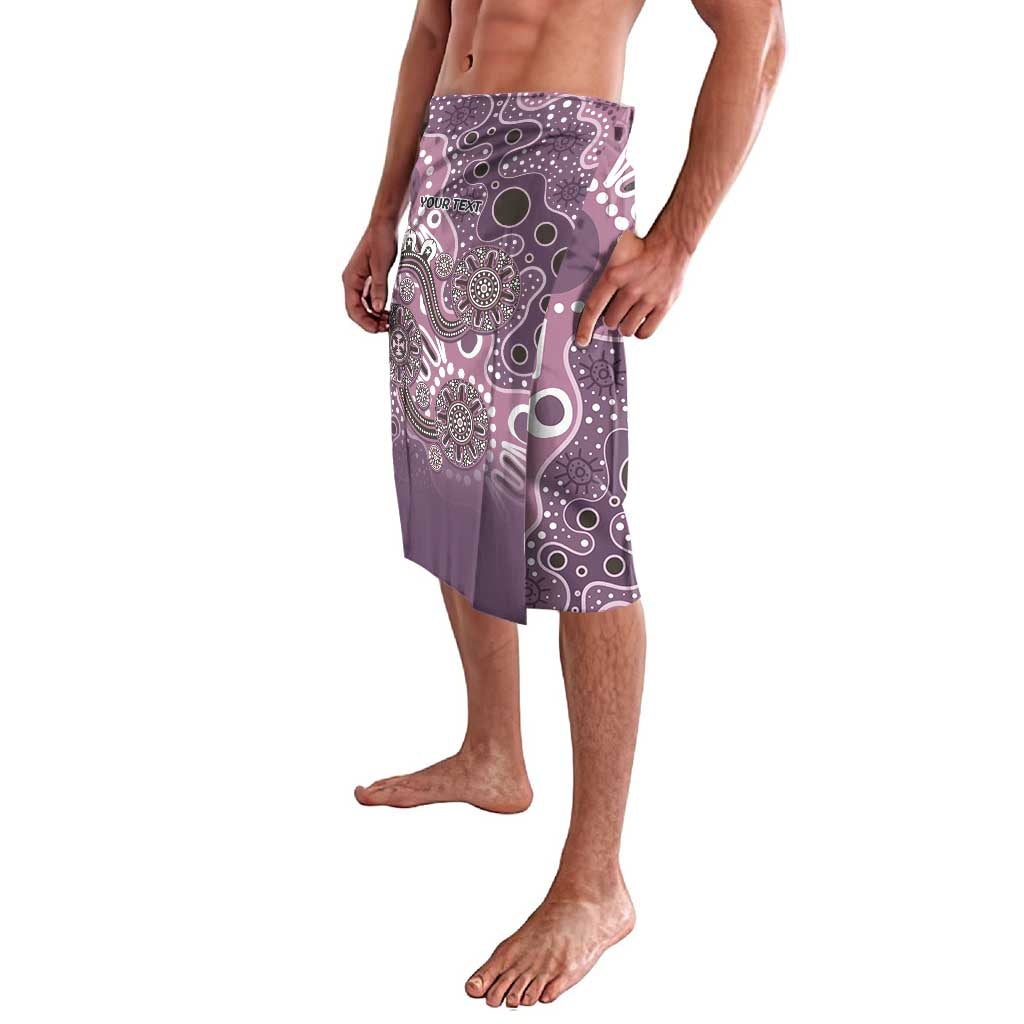 Personalised NAIDOC Week 50 Years Deadly Always Lavalava Pink Aboriginal Artwork Dot Painting