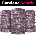 Personalised NAIDOC Week 50 Years Deadly Always Neck Gaiter Pink Aboriginal Artwork Dot Painting