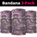 Personalised NAIDOC Week 50 Years Deadly Always Neck Gaiter Pink Aboriginal Artwork Dot Painting