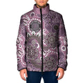 Personalised NAIDOC Week 50 Years Deadly Always Padded Jacket Pink Aboriginal Artwork Dot Painting