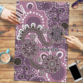 Personalised NAIDOC Week 50 Years Deadly Always Puzzle Pink Aboriginal Artwork Dot Painting