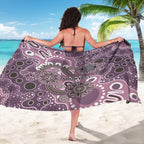 Personalised NAIDOC Week 50 Years Deadly Always Sarong Pink Aboriginal Artwork Dot Painting