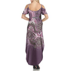 Personalised NAIDOC Week 50 Years Deadly Always Summer Maxi Dress Pink Aboriginal Artwork Dot Painting