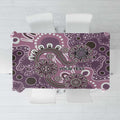 Personalised NAIDOC Week 50 Years Deadly Always Tablecloth Pink Aboriginal Artwork Dot Painting