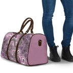 Personalised NAIDOC Week 50 Years Deadly Always Travel Bag Pink Aboriginal Artwork Dot Painting