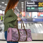 Personalised NAIDOC Week 50 Years Deadly Always Travel Bag Pink Aboriginal Artwork Dot Painting