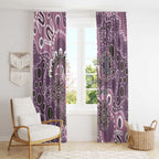 Personalised NAIDOC Week 50 Years Deadly Always Window Curtain Pink Aboriginal Artwork Dot Painting