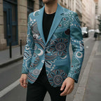 Personalised NAIDOC Week 50 Years Deadly Always Blazer Teal Aboriginal Artwork Dot Painting