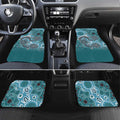 Personalised NAIDOC Week 50 Years Deadly Always Car Mats Teal Aboriginal Artwork Dot Painting