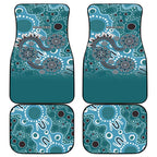 Personalised NAIDOC Week 50 Years Deadly Always Car Mats Teal Aboriginal Artwork Dot Painting