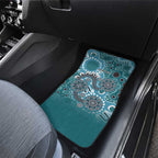 Personalised NAIDOC Week 50 Years Deadly Always Car Mats Teal Aboriginal Artwork Dot Painting