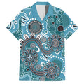 Personalised NAIDOC Week 50 Years Deadly Always Hawaiian Shirt Teal Aboriginal Artwork Dot Painting