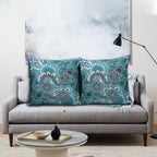 Personalised NAIDOC Week 50 Years Deadly Always Pillow Cover Teal Aboriginal Artwork Dot Painting