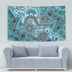 Personalised NAIDOC Week 50 Years Deadly Always Tapestry Teal Aboriginal Artwork Dot Painting
