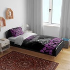 ANZAC Day Remembrance Bedding Set Purple Poppy We Will Remember Them