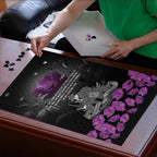 ANZAC Day Remembrance Puzzle Purple Poppy We Will Remember Them