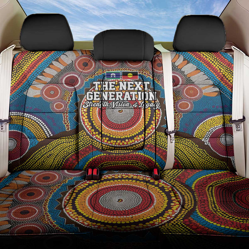 A Bright Future NAIDOC 2025 Back Car Seat Cover Aboriginal Indigenous Art