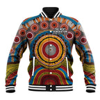 A Bright Future NAIDOC 2025 Baseball Jacket Aboriginal Indigenous Art