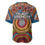 A Bright Future NAIDOC 2025 Baseball Jersey Aboriginal Indigenous Art