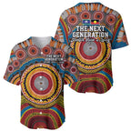 A Bright Future NAIDOC 2025 Baseball Jersey Aboriginal Indigenous Art