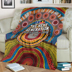 A Bright Future NAIDOC 2025 Blanket Aboriginal Indigenous Art