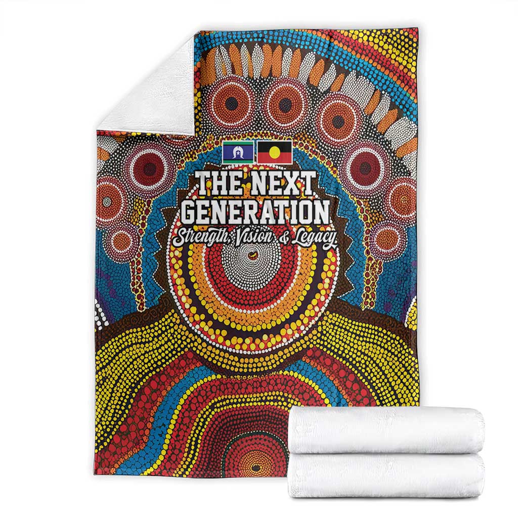A Bright Future NAIDOC 2025 Blanket Aboriginal Indigenous Art