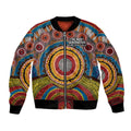 A Bright Future NAIDOC 2025 Bomber Jacket Aboriginal Indigenous Art