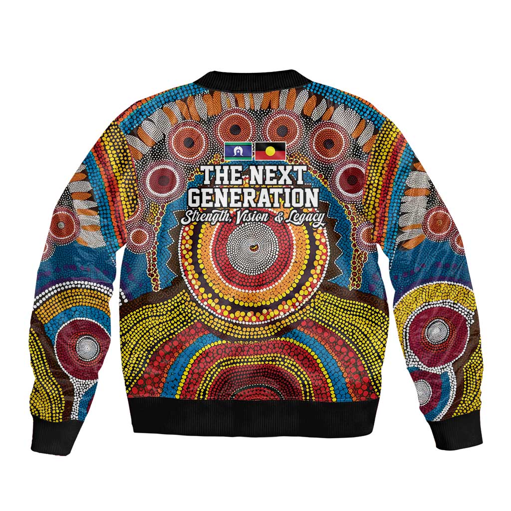 A Bright Future NAIDOC 2025 Bomber Jacket Aboriginal Indigenous Art