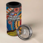 A Bright Future NAIDOC 2025 4 in 1 Can Cooler Tumbler Aboriginal Indigenous Art